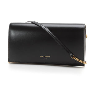 Saint Laurent- Wallet on Chain Black