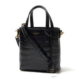 Saint Laurent- Tote Bag 2way Black