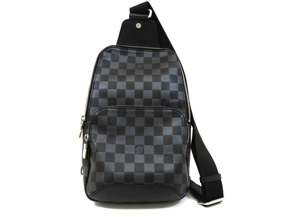 Louis Vuitton Damier Infini Noir Avenue Sling Bag Body Bag