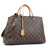 Louis Vuitton Monogram Brown Montaigne GM Handbag Shoulder Bag