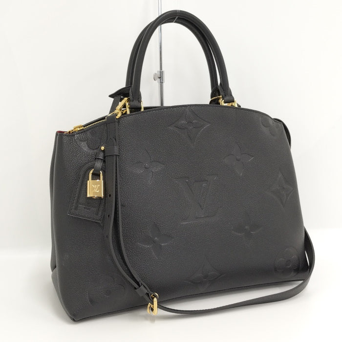Louis Vuitton Grand Palais MM Monogram Emplant Leather Noir Black