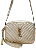 Saint Laurent- Paris Lou Camera Bag Shoulder Bag Champagne Gold