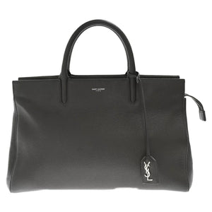 Saint Laurent- Paris Cava Rive Gauche Medium Handbag Gray
