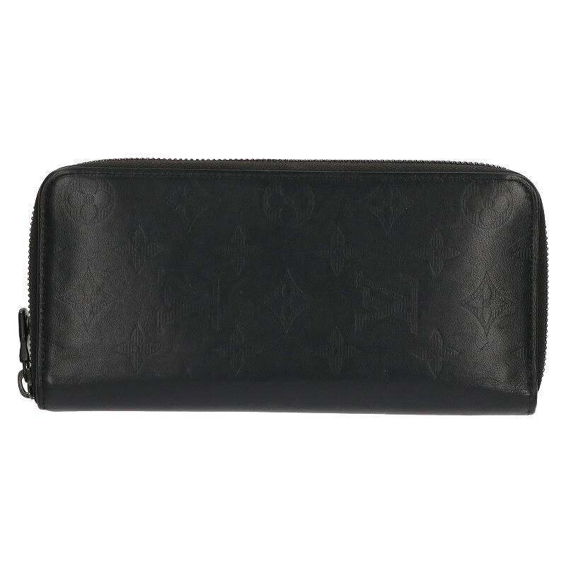 Louis Vuitton Vertical Monogram Shadow Wallet Black