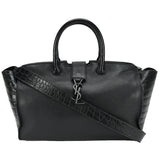 Saint Laurent- PARIS Downtown Cabas Shoulder Bag Leather Black