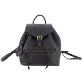 Louis Vuitton Amplant Montsouris PM Backpack Leather Black