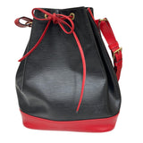 Louis Vuitton Noe Epi Shoulder Bag Black