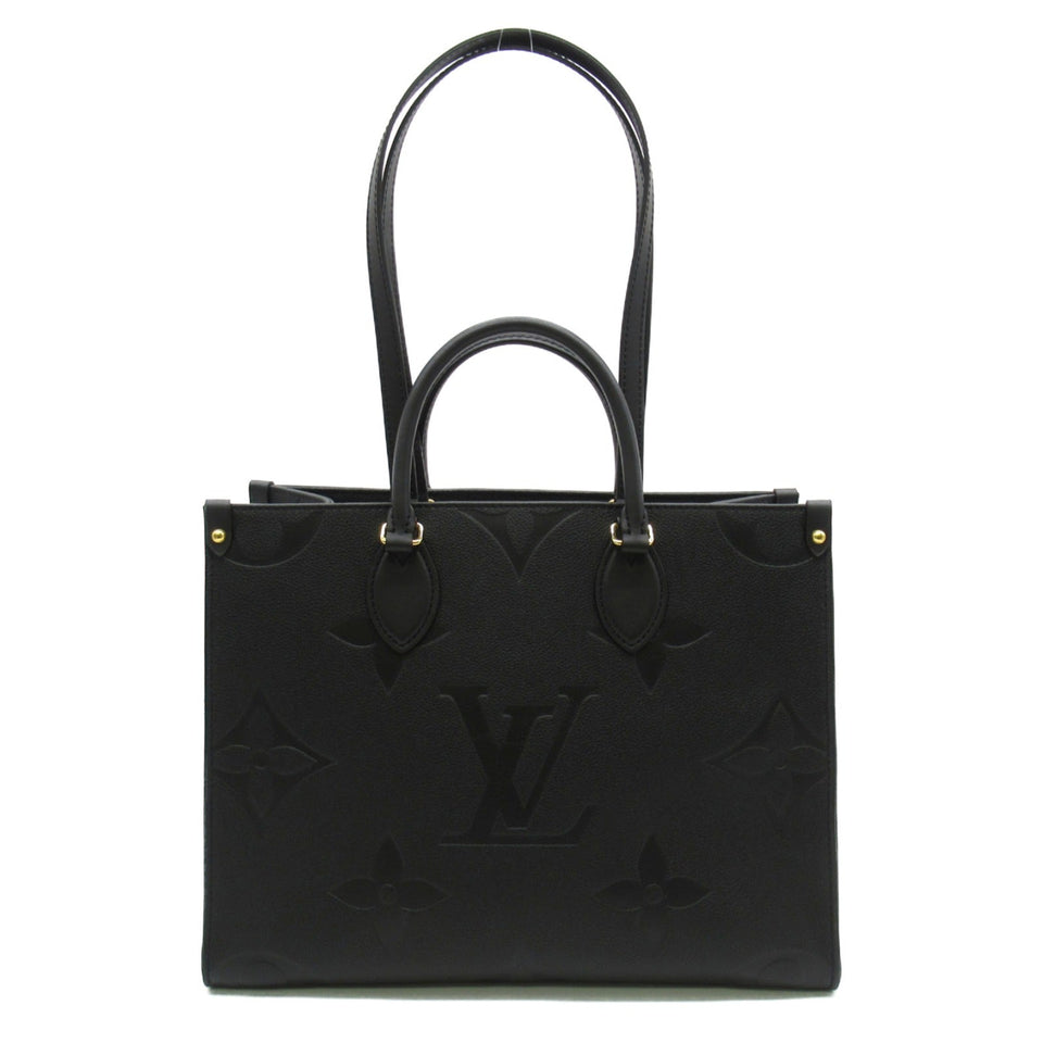 Louis Vuitton On The Go MM Tote Bag Shoulder Bag Monogram