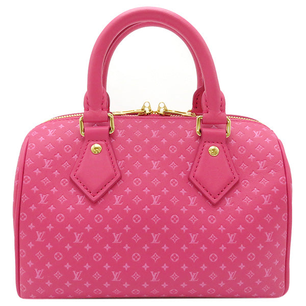 Louis Vuitton Speedy Bandouliere 20 Rose Shoulder Bag Pink