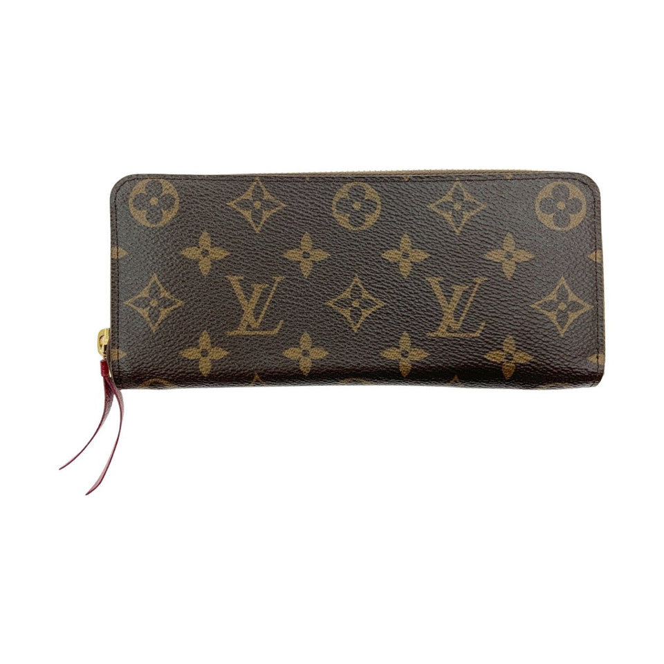 Louis Vuitton Monogram Zippy Wallet Round