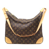 Louis Vuitton Boulogne 35 Monogram Canvas Brown Shoulder Bag