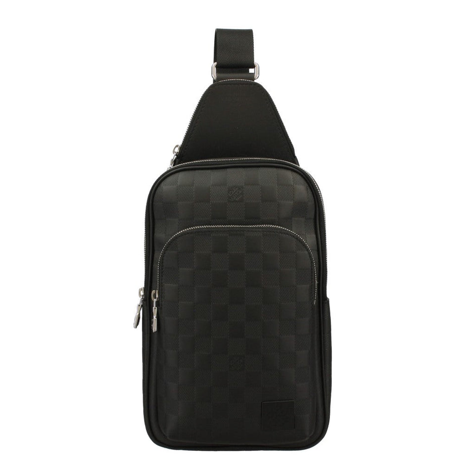 Louis Vuitton Body Bag Damier Avenue Sling Bag Black