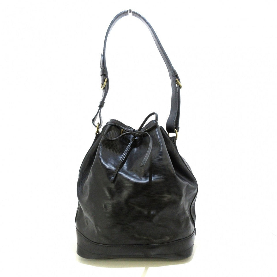 Louis Vuitton Noe Shoulder Bag Noir Leather