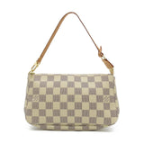 Louis Vuitton Pochette Accessoire Pouch Canvas Damier Azur