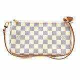 Louis Vuitton Pochette Accessoires Handbag Damier Canvas Azure