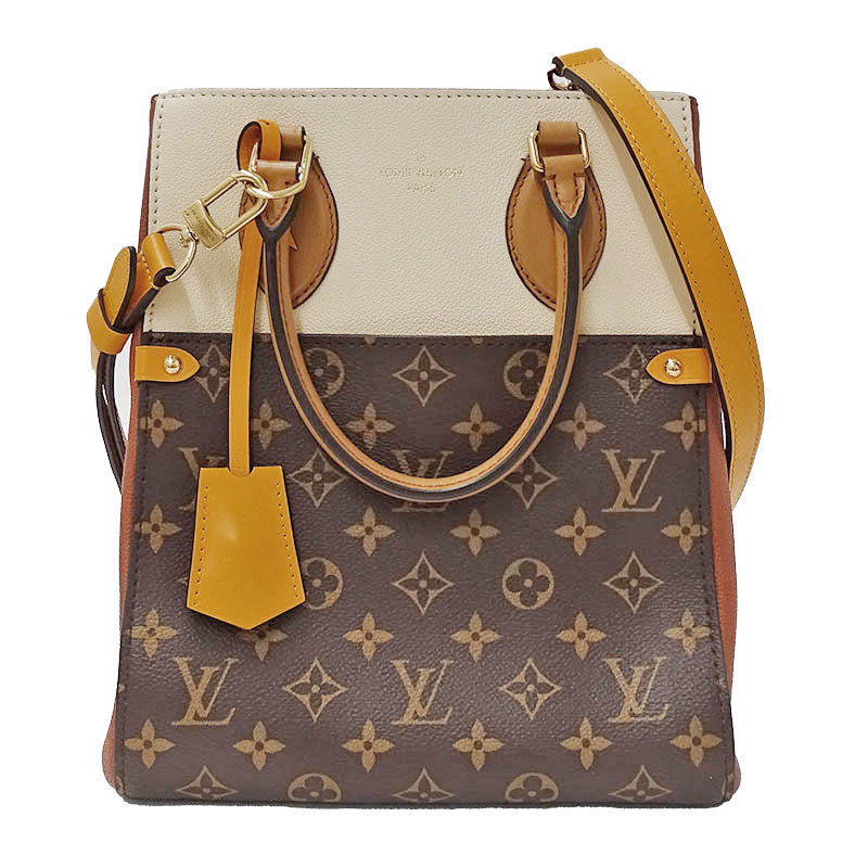 Louis Vuitton Monogram Fold Tote MM Shoulder Bag