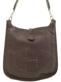 Hermes Evelyn GM Shoulder Bag Brown