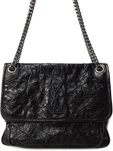 Saint Laurent- Paris Niki Medium Chain Shoulder Bag black