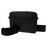 Louis Vuitton Shoulder Bag Monogram Shadow Duo Messenger Black