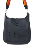 Hermes Evelyn GM 3 Trois Amazon Shoulder Bag Black
