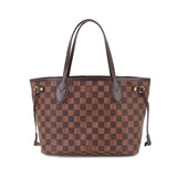 Louis Vuitton Damier Neverfull PM Tote Bag Ebene Serie Brown