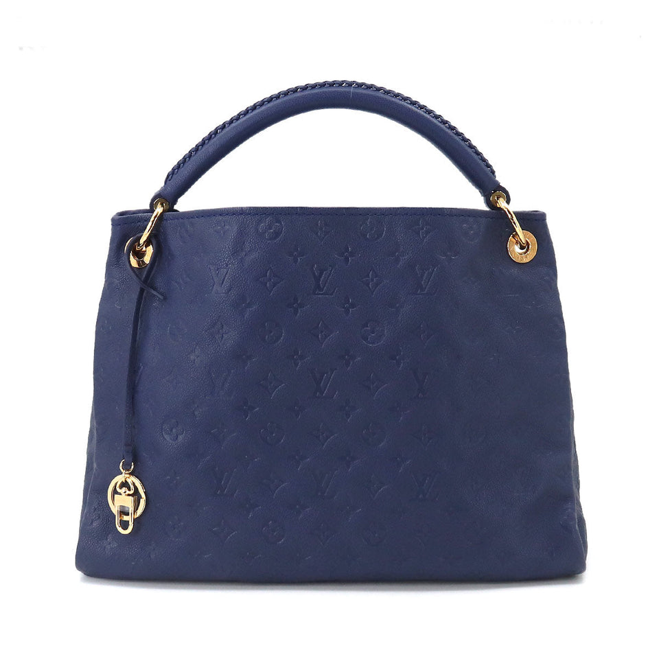 Louis Vuitton Monogram Implant Artsy MM Shoulder Bag Leather