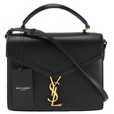 Saint Laurent- Cassandra Top Handle Bag Handbag Black