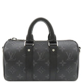 Louis Vuitton Keepall XS Monogram Eclipse Shoulder Black