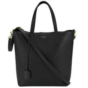 Saint Laurent- Tote Bag 2way Handbag Crossbody Black