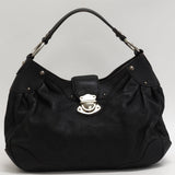 Louis Vuitton Solar PM Mahina Monogram Shoulder Bag Black