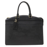 Louis Vuitton Epi Riviera Handbag Noir Black Gold Hardware
