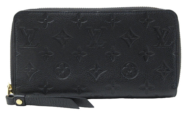 Louis Vuitton Monogram Empreinte Portefeuille Secret Ron Round Zipper Long Wallet