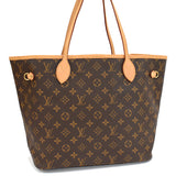 Louis Vuitton Neverfull MM Shoulder Bag Monogram Brown