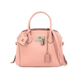 Louis Vuitton Mila PM Shoulder Bag Calf Leather Rose Poodle Pink