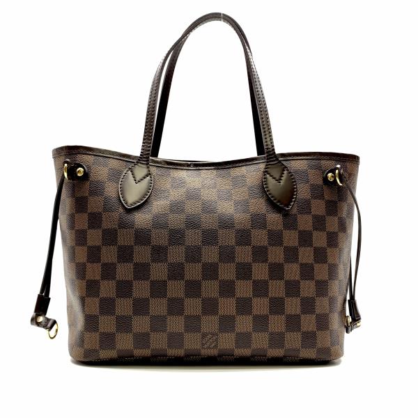 Louis Vuitton Neverfull PM Shoulder Bag Tote Bag Damier Ebene