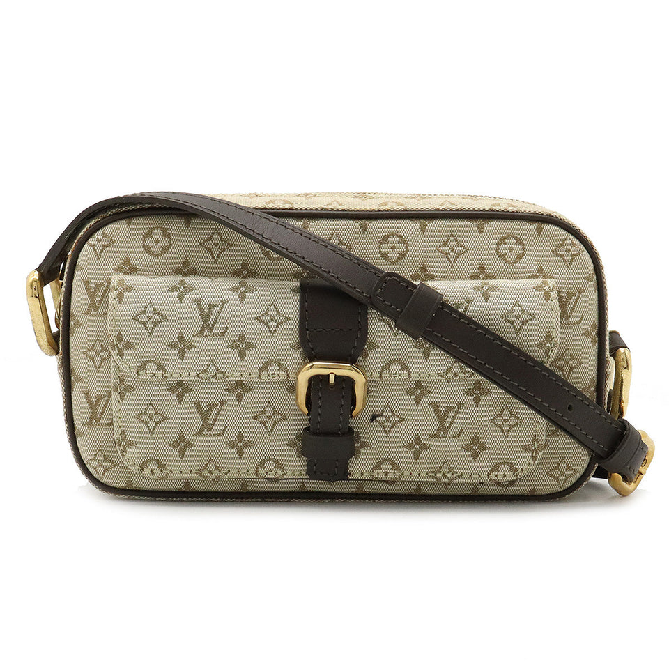 Louis Vuitton Monogram Mini Juliet Shoulder Bag Pochette Canvas Leather