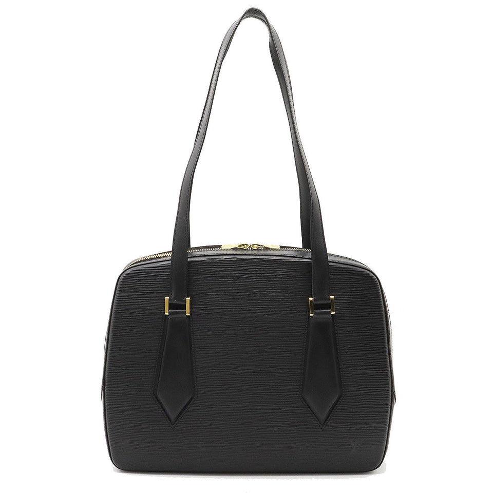 Louis Vuitton Epi Voltaire shoulder bag  Noir black gold hardware