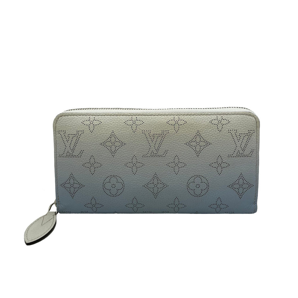 Louis Vuitton Zippy Wallet Mahina Gradation Round Rank A Long