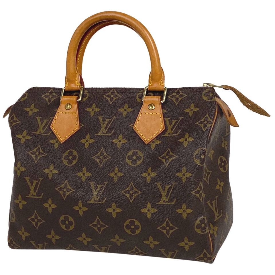 Louis Vuitton Speedy 25 Boston Bag Commuter Monogram Brown