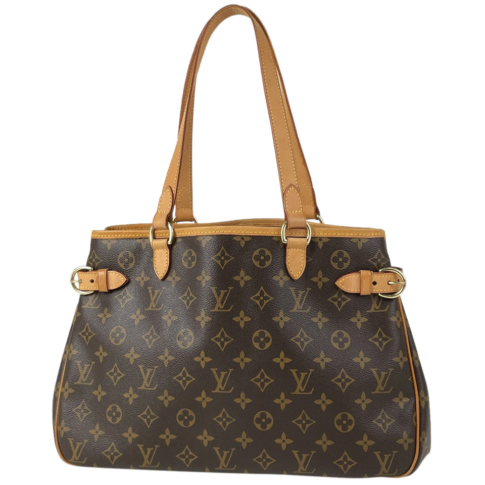 Louis Vuitton Batignolles Horizontal Shoulder Bag Monogram Brown