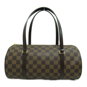 Louis Vuitton Papillon 30 Shoulder Bag PVC Coated Canvas Damier