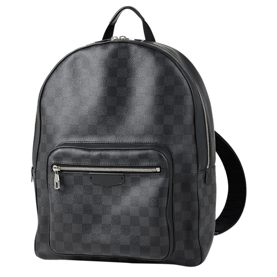 Louis Vuitton Josh Backpack Daypack Rucksack Damier Graphite Black