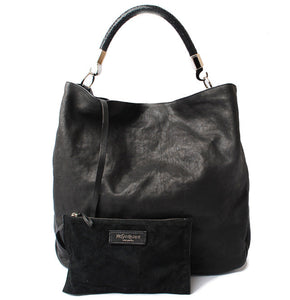 Saint Laurent- Shoulder Bag Sheepskin Black