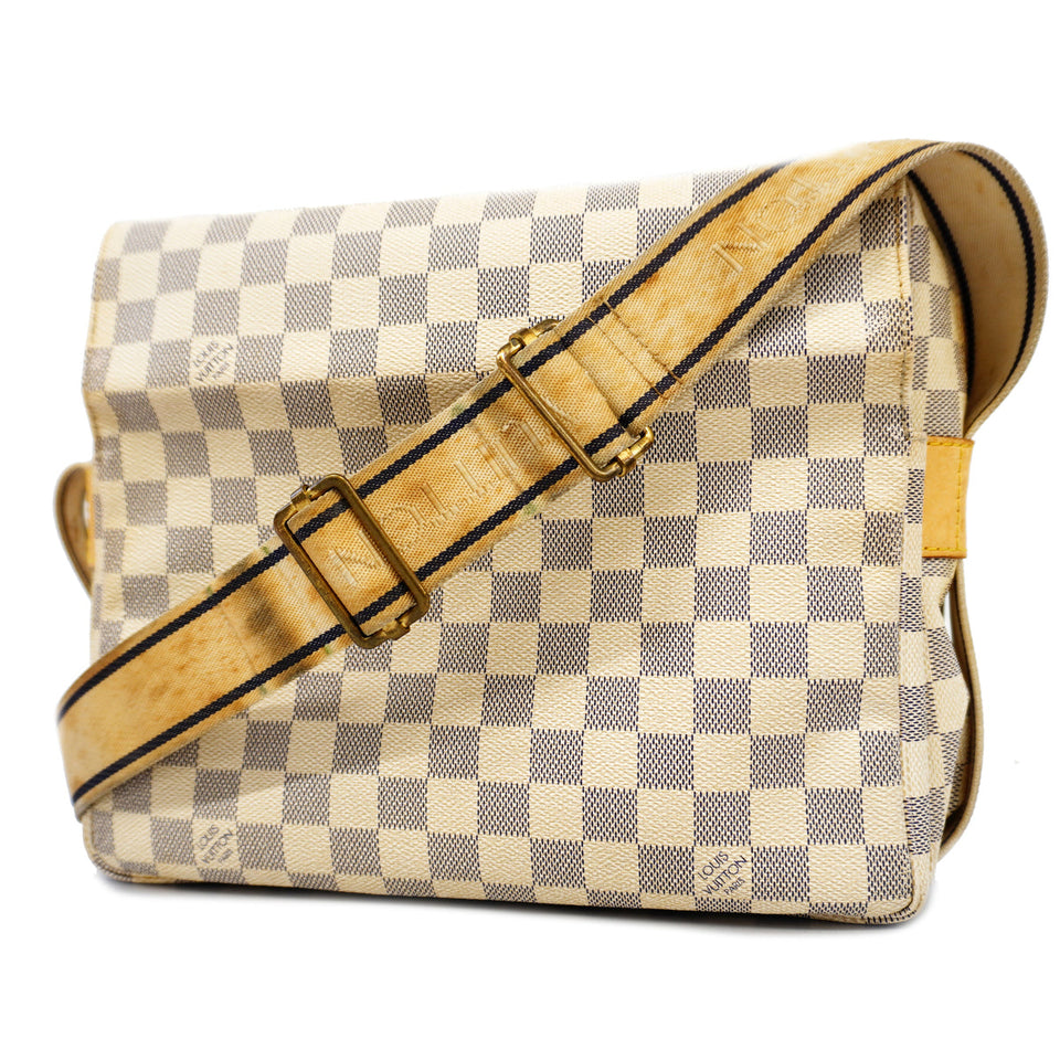 Louis Vuitton Shoulder Bag Damier Azur Naviglio