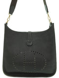 Hermes Evelyn GM Shoulder Bag Black