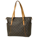 Louis Vuitton Totally MM Commuter Bag Tote Bag Monogram Brown