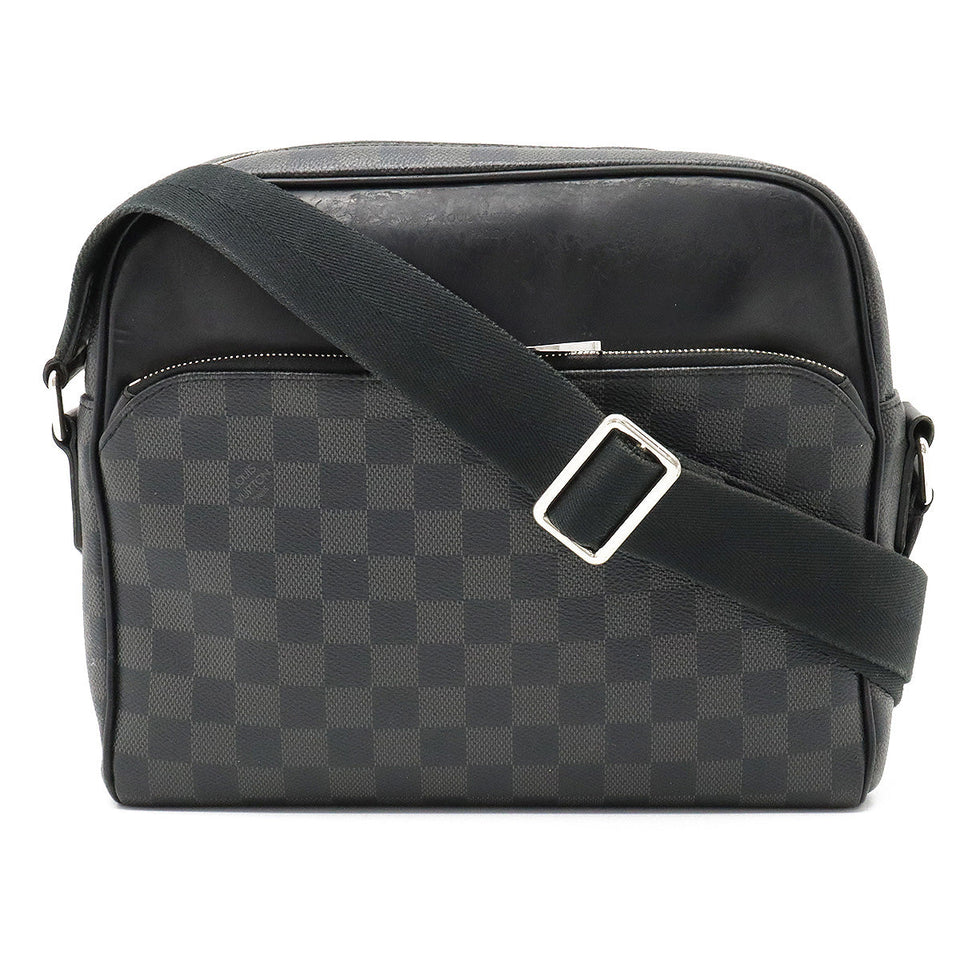 Louis Vuitton Damier Graphite Dayton PM Crossbody Messenger Bag