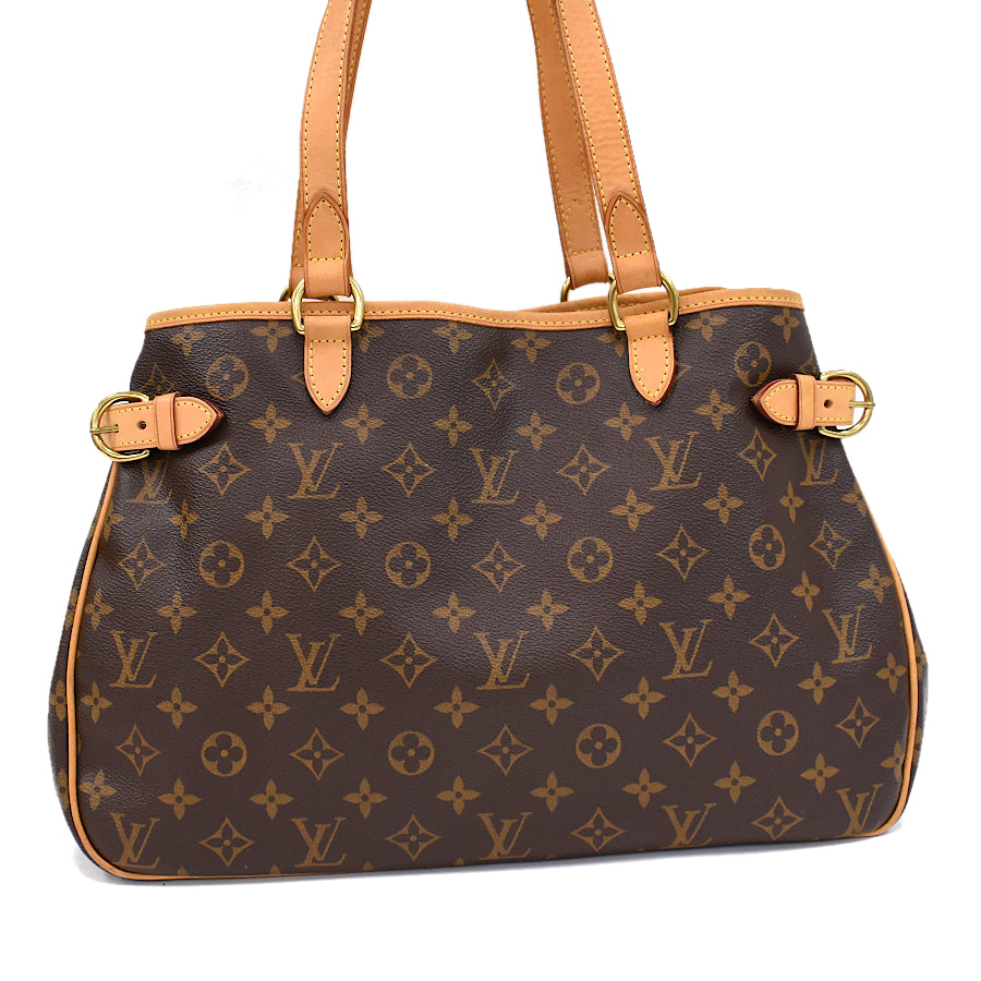 Louis Vuitton Batignolles Horizontal Shoulder Bag Monogram Brown