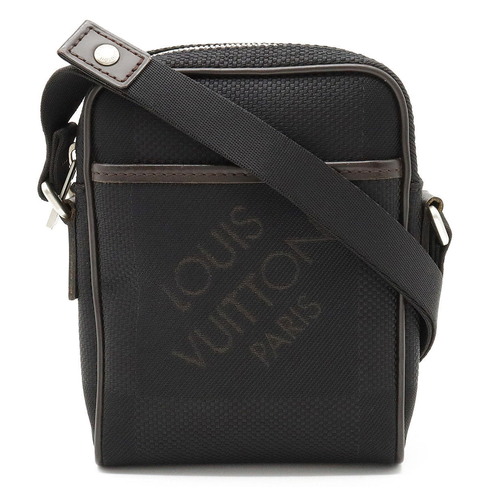 Louis Vuitton Damier Jean Mini Citadin Shoulder Bag Pochette Noir Black