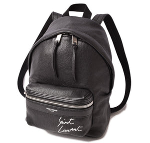 Saint Laurent- Backpack Rucksack Mini Leather Black